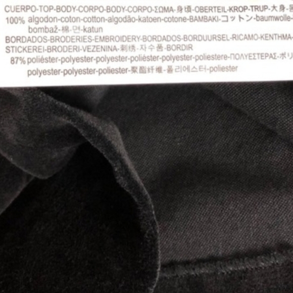 Embroidered Detail Mini Wrap Velvet Skirt Skort - Picture 6 of 6